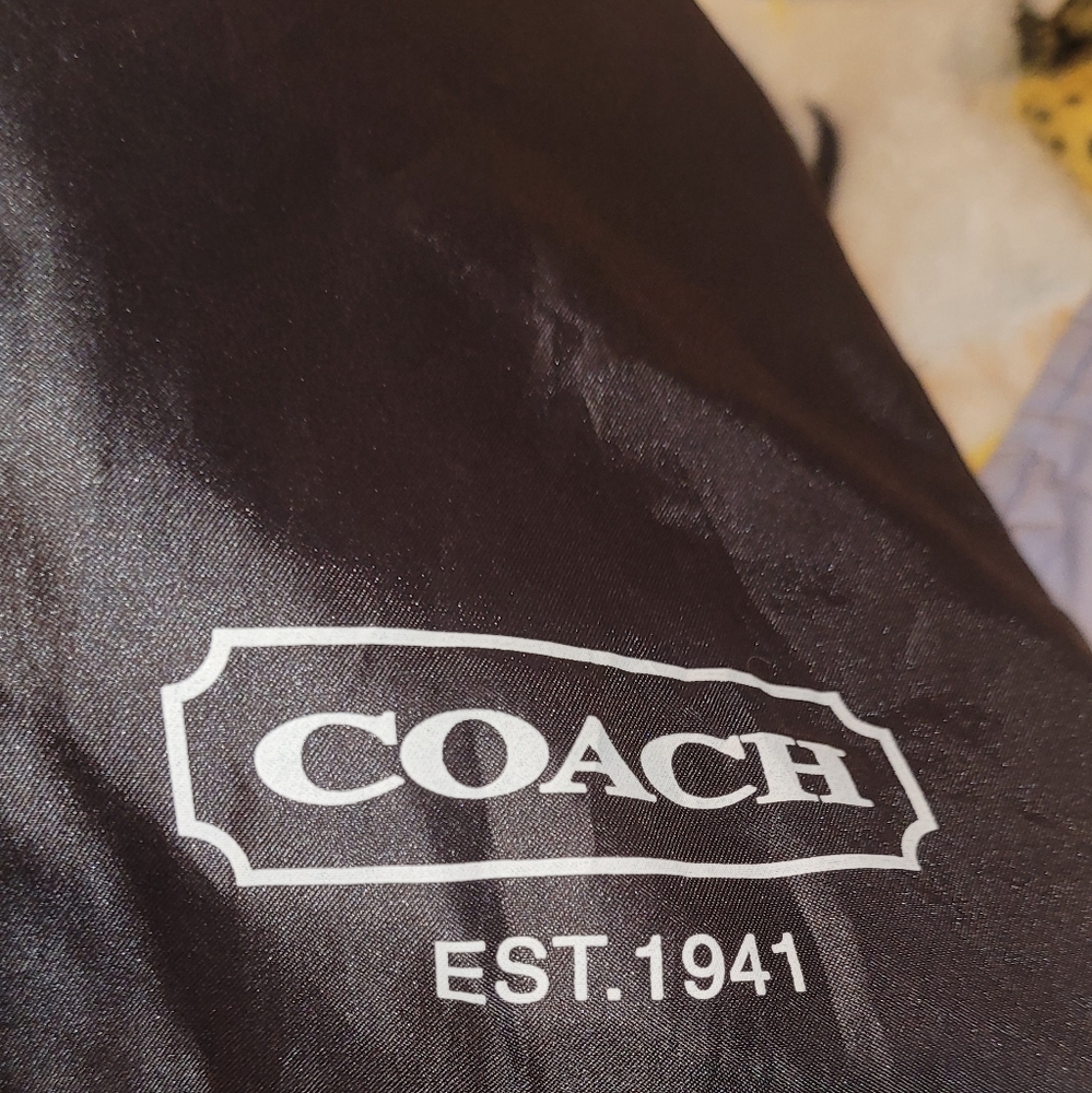 Coach Brown Dust Bag